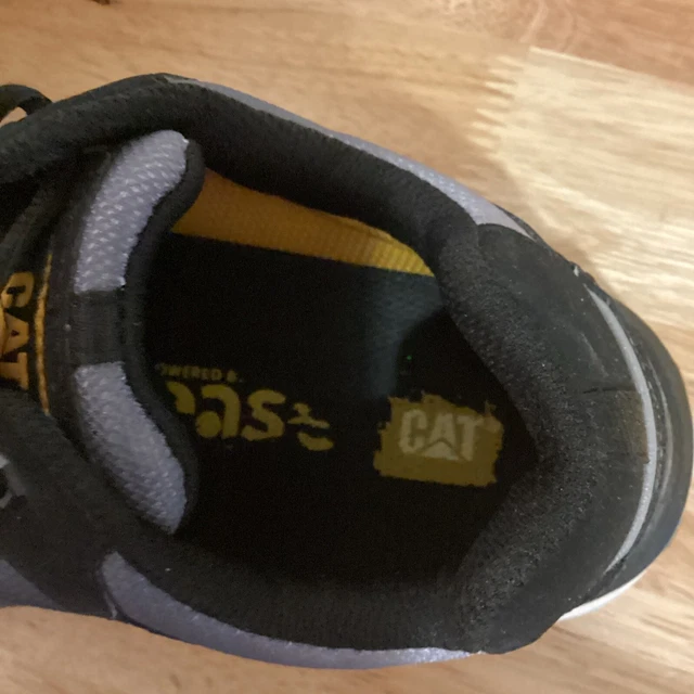 CATERPILLAR WORK SHOE Steele Toe Tennis shoes Men's Size 8 (P91389) 35