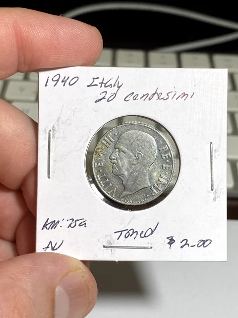 1940 Italy 20 Centesimi