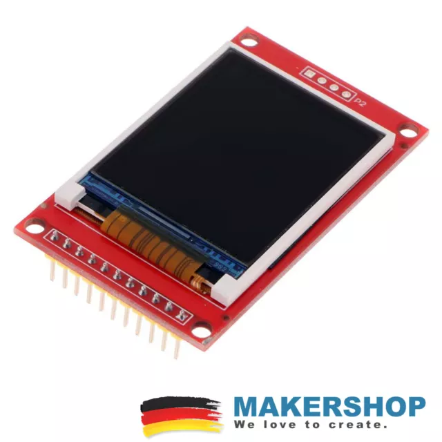 1,8 ZOLL TFT LCD Display Modul 128x160 SPI SD ST7735 Arduino Raspberry ...