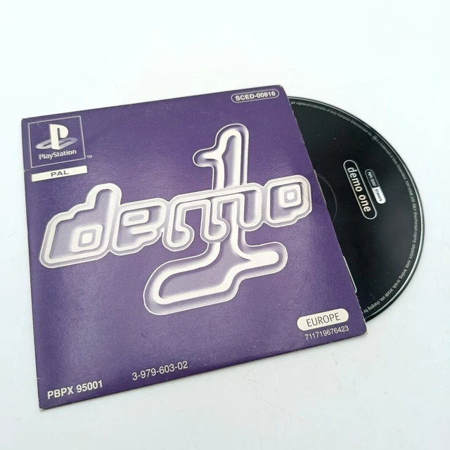 CD Démo PlayStation 1 - Registration Demo 01 - PAL SCED-00637
