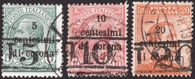 Terre Redente - Trentino Alto Adige - Bolzano 3 - 1918/19 - Trent stamps