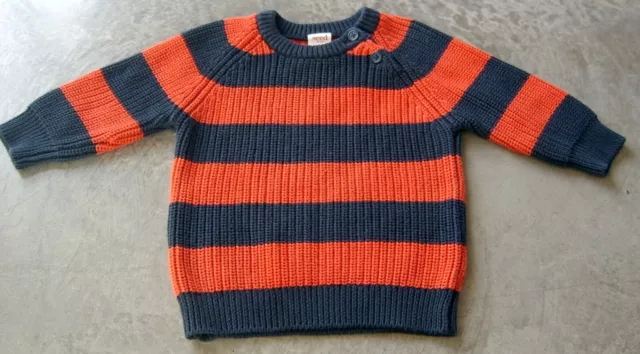 Seed Heritage Baby Boys Cotton Knit Jumper Sz 6 - 12 Months (0)