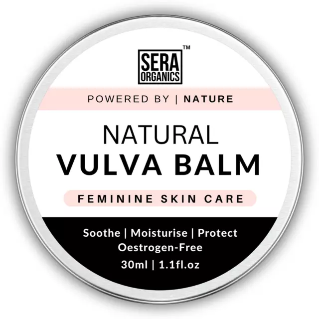 Vulva Vaginal Moisturiser Cream - Itch & Dryness Intimate Menopause Cream (30g)