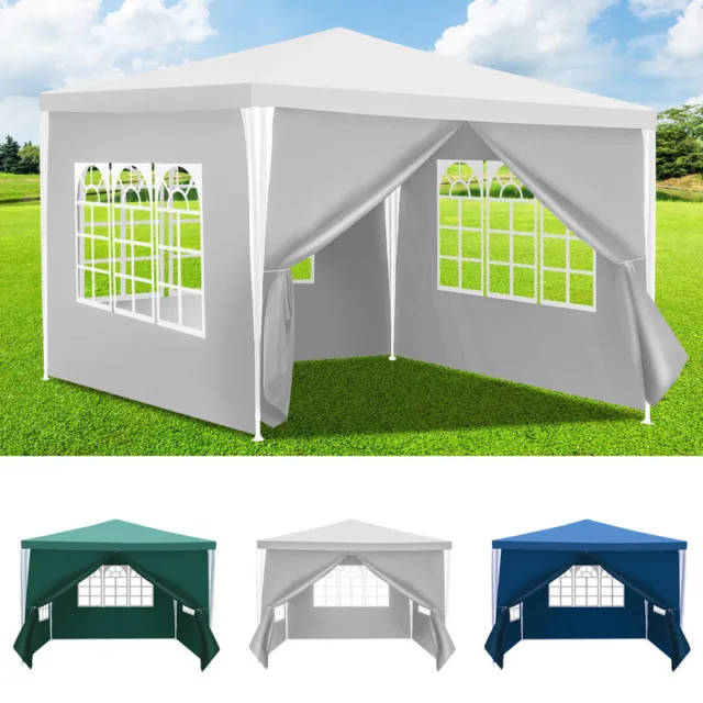 Tenda per feste gazebo resistente alla corrosione tenda da giardino 3x3/3x6 m impermeabile