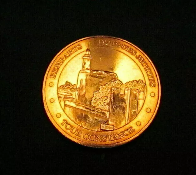 Médaille Touristique Monnaie de Paris - Aigues-Mortes (Tour Constance)