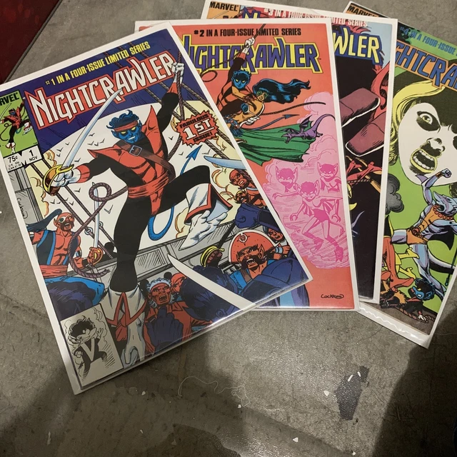 Nightcrawler #1-4 Complete Four-Issue Limited Series 1985 Marvel Comics X-Men