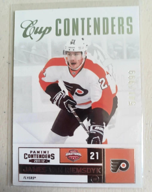 11-12 Panini Cup Contenders James Van Riemsdyk /999 #121
