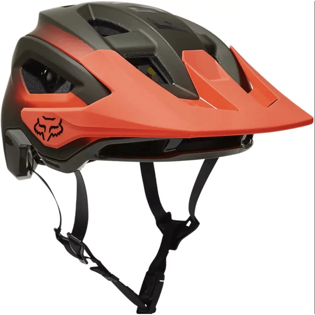 Fox Racing Speedframe Pro Fade Helmet Oliven Grün Mips Helm Neu MTB Fahrrad S