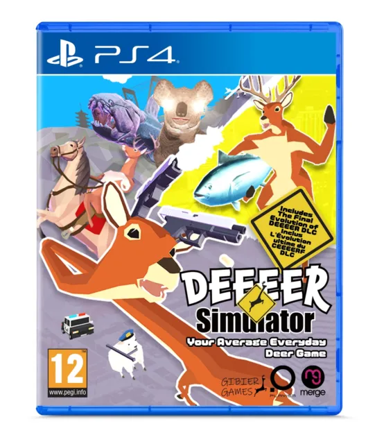 DEEEER Simulator: Your Average Everyday Deer (PS4) PlayStat (Sony Playstation 4)