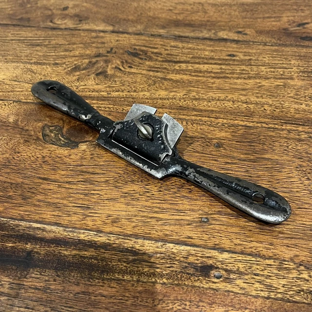 Vintage Record No 064 Round Spokeshave; Repaired. Good User.
