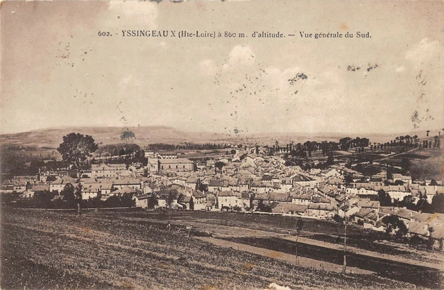 Cpa 43 Yssingeaux General View South