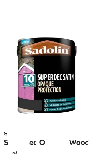Sadolin Superdec 2,5 L Nuevo
