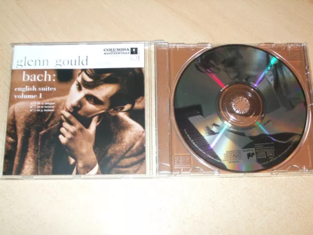 Glenn Gould - Bach (The English Suites) Vol .1 (CD) Mint - Fast Postage