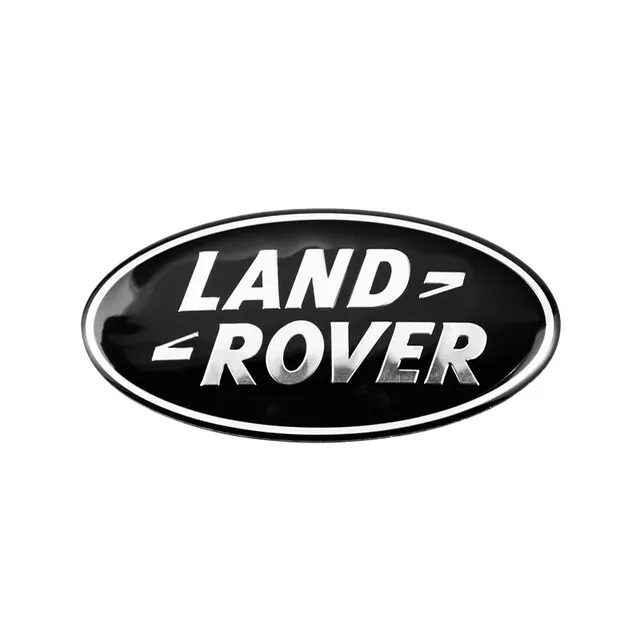 Logo Ovale Land Range Rover Anteriore Posteriore Evoque Sport Nero