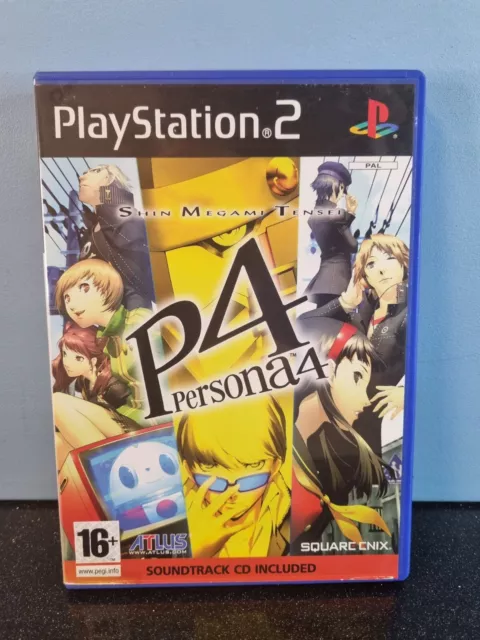 Shin Megami Tensei: Persona 4 (with Soundtrack) - Playstation 2