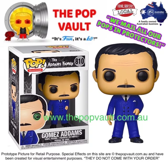 Funko Pop Vinyl Television Tv The Addams Family #810 Gomez Addams Bnib