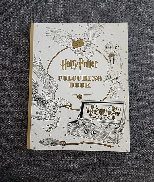 HARRY POTTER: THE Official Adult Colouring Book EUR 6,07 - PicClick FR