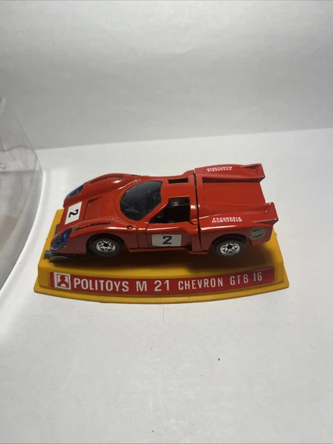 Politoys - 1:43 - M21 Chevron GTB 16 #2 - Vintage des