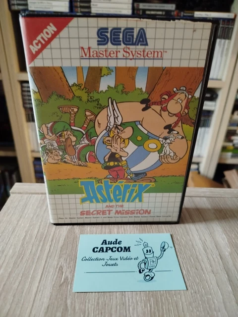 Astérix And The Secret Mission PAL EUR Sega Master System Bon état Testé