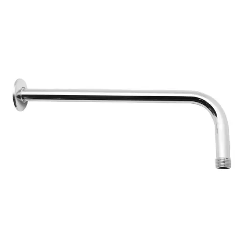 Bras de Douche Léger Avec Rosace en Acier Inoxydable Fixations G1/2 " Long 30 CM