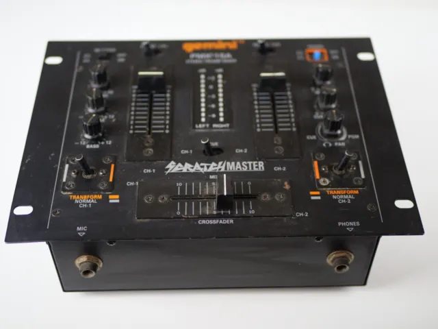 Table de mixage préampli stéréo Gemini PMX-15A Scratch Master