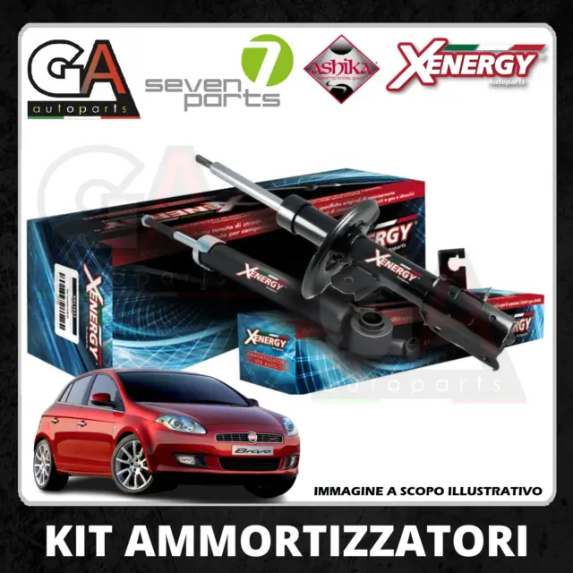 Kit 4 Ammotizzatori completo Anteriori Posteriori Fiat Bravo II 198