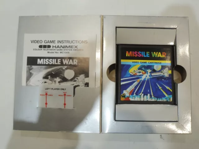 Pre owned - Hanimex HMG2650 - Missile War Vintage Game 3