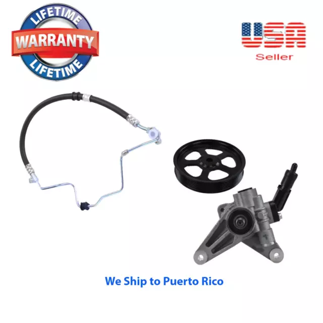 Power Steering Pump Part Assembly For 2012 - 2015 Honda Odyssey Pilot Ridgeline