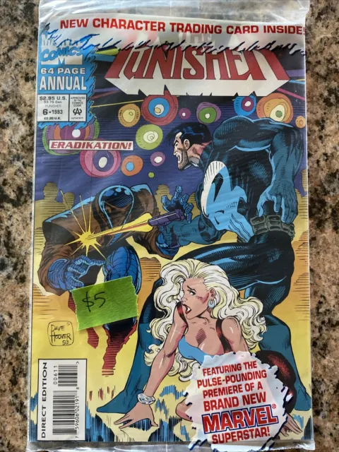 The Punisher Annual #6, Vol. 2 - Polybagged w/Card (Marvel Comics, 1993)