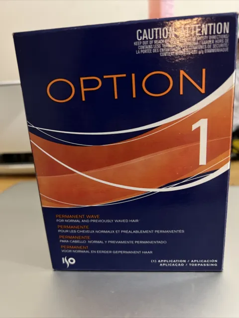 ISO Option 1 Perm Thio Free For Normal Or Previously Waved Hair Kit