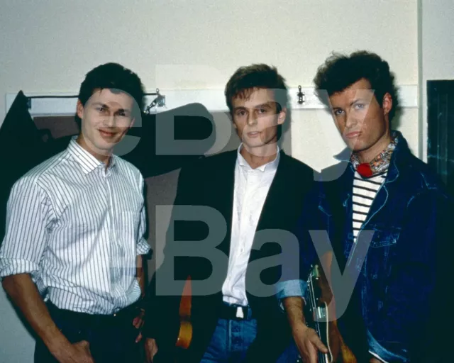 A-Ha "Group" Morten Harket, Magne Furuholmen, Paul Waaktaar-Savoy 10x8 Photo