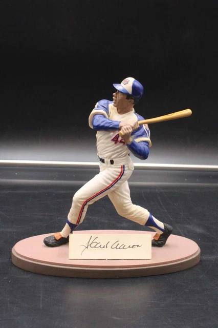Hank Aaron Gartlan USA Figurine Signed/Autograph ZJ2394 Hank Aaron Gartlan USA Figurine Signed/Autograph ZJ2394