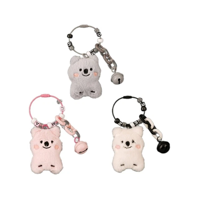 Dolls Bag Keychain Plush Keys Chain Backpack Pendant for Birthday Party