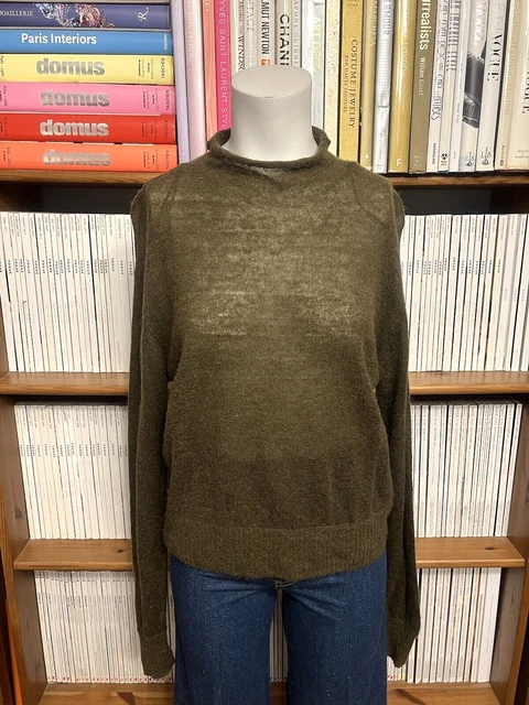 Zara khaki jumper hotsell