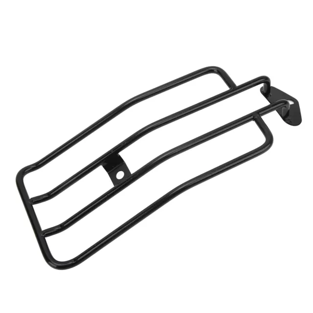 Motorcycle Luggage Rack Black Rear Cargo Rack Carrier Replace for CMX300 Rebel