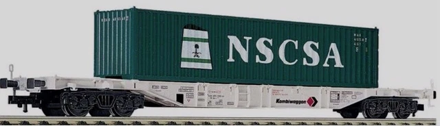 HAG 601 Wagon container La Poste HO (DC) | -Sion