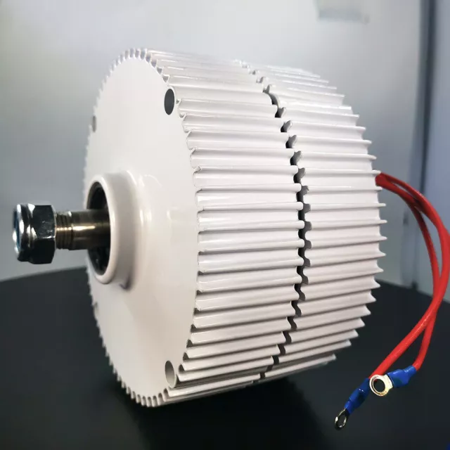 800W 3 Phase Permanent Magnet Generator 12V 24V 48V 750 U/min Windturbine Motor