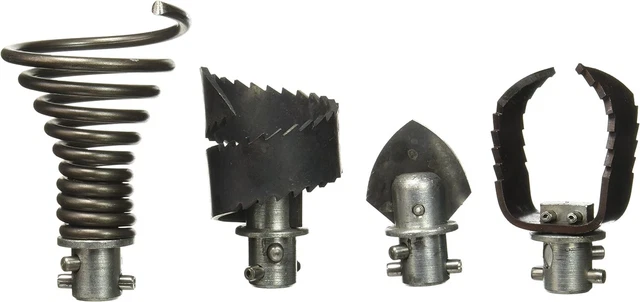 Electric EEL 4 Piece Tool Set For Model R Drain Cleaner #R-TS