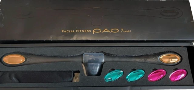 MTG PAOパオセブンモデル　ブラック フェイシャルフィットネス ReFa - PAO 7model フェイシャルフィットネス パオ ブラック