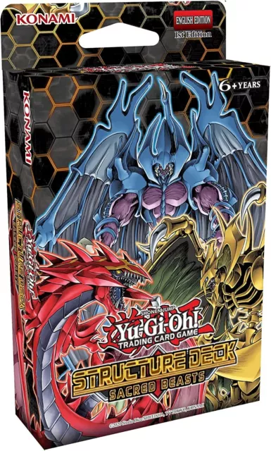 YuGiOh! Sacred Beasts Structure Deck - NEW - Fully Sealed - 1st Edition!