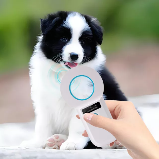 Handheld Pet Chip ID Scanner EMID FDX-B(ISO11784/85) for Animal/Pet/Dog/Cat/Pig 2