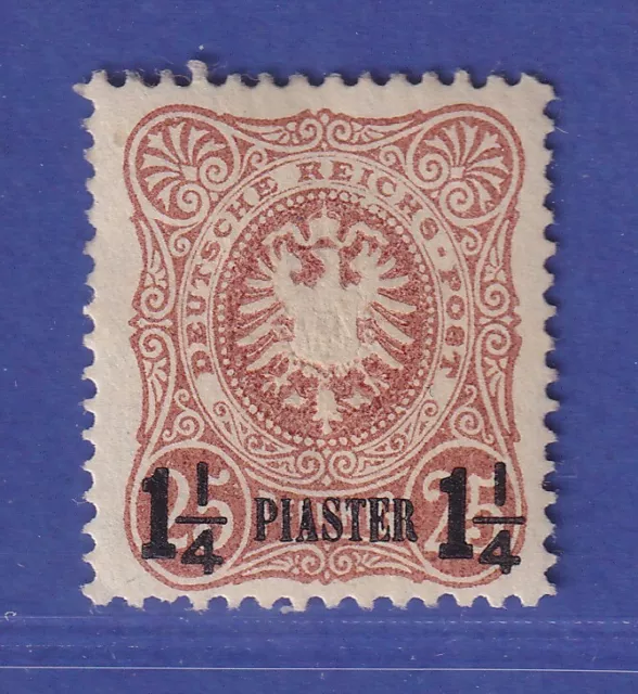 Deutsche Post in der Türkei 1891  Mi.-Nr. 4Na ungebraucht *