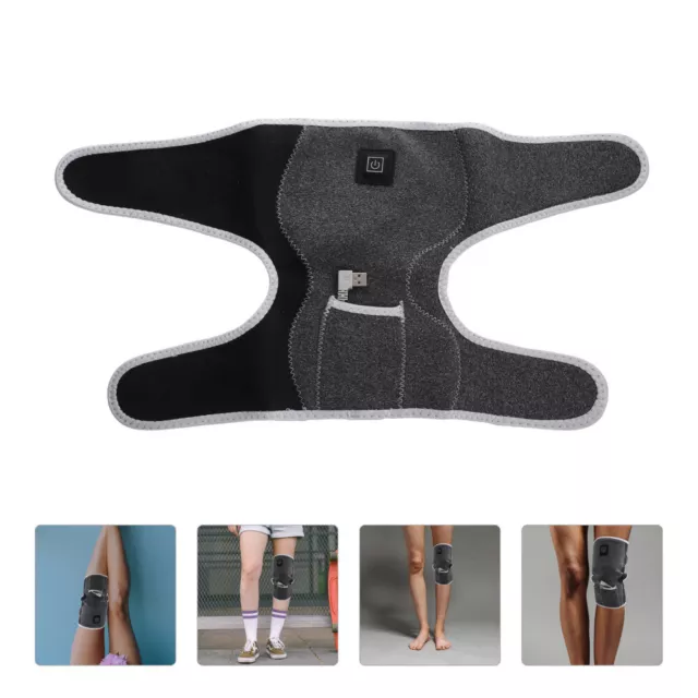 Protector de rodilla para almohadilla deportiva USB almohadillas térmicas fisioterapia