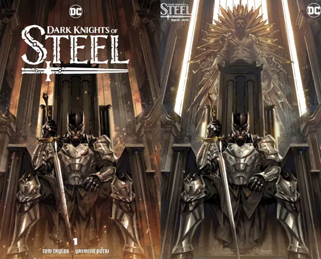 Dark Knights of Steel #1 Kael Ngu Variant 9.6-9.8 SET