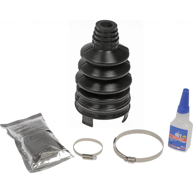 For Ford Focus 2000-2010 Split CV Boot Outer | w/ Quick Drying Adhesive | Black