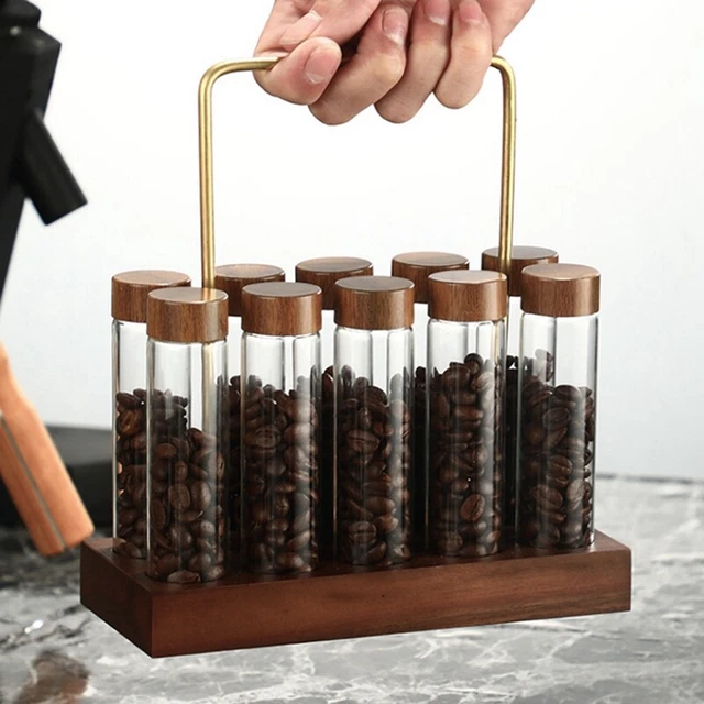 Set da bar con shaker per cocktail, kit da barista, set da 17 pezzi, kit da barista mixology con supporto in legno, kit da cocktail in acciaio, accessori da bar