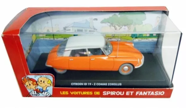 Spirou - Véhicule Editions Atlas - La Citroën ID 19 de Z comme Zorglub (neuve en