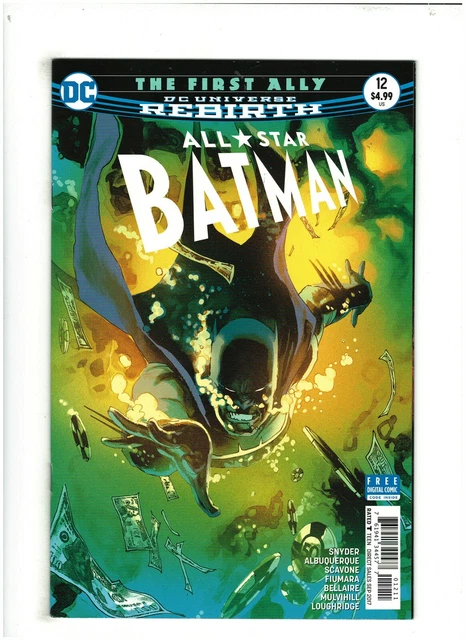 All Star Batman #12 VF/NM 9.0 DC Comics 2017 Scott Snyder Albuquerque Variant