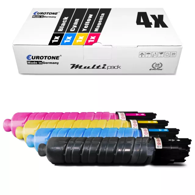 4x Toner für Ricoh SP C431dnhw C440DN C430 C431dn-hs C431dnht C430dn C441DN CMYK