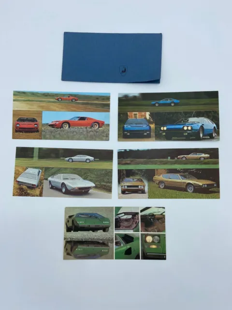 1972 Rare Lamborghini  Countach, Miura SV, Jarama S,Urraco P250,Espada brochure